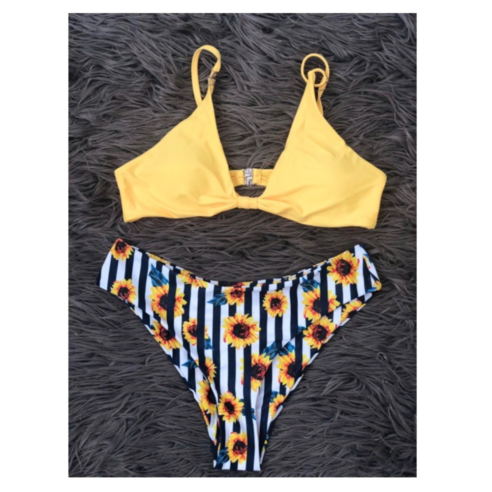 Flower Print Bikini